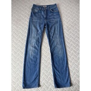 Acne Jeans Womens 26x32 Blue Medium Wash Straight Leg Stretch Denim Pants
